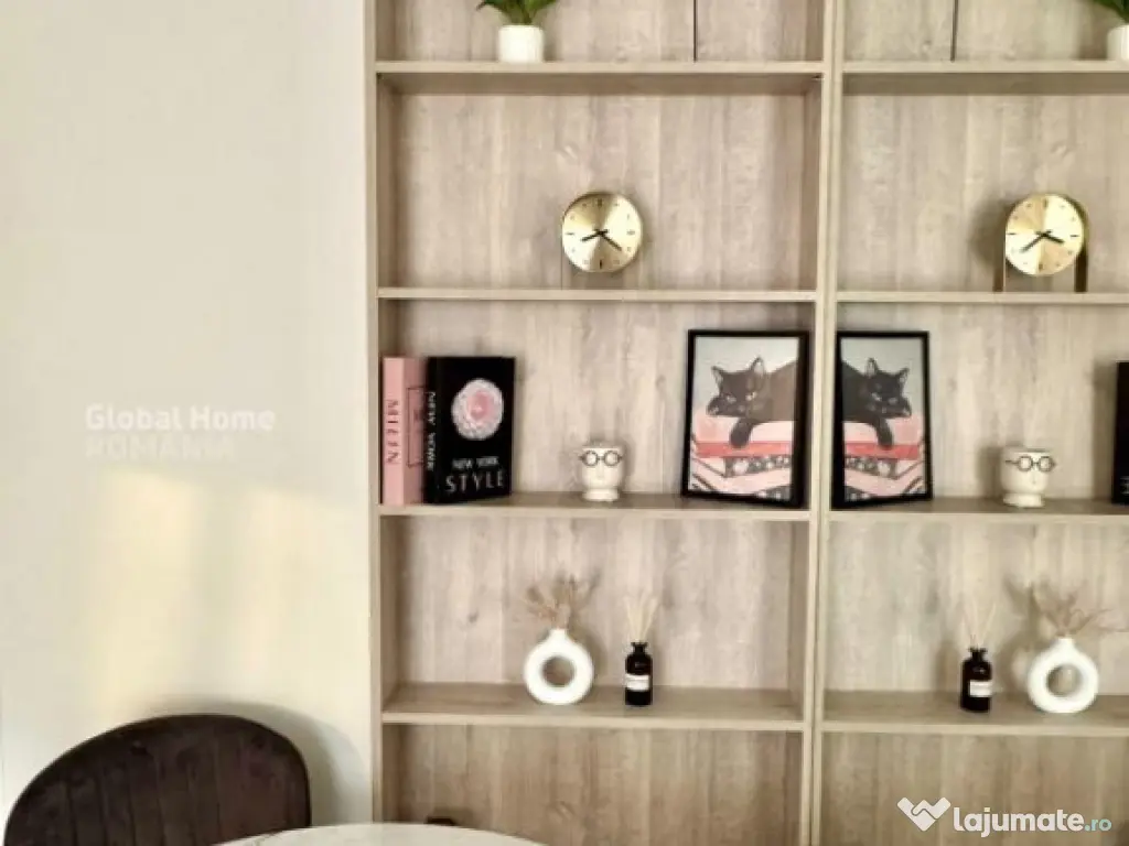 Studio Dublu | Mobilat Premium | Etaj Superior | Cortina Nor 