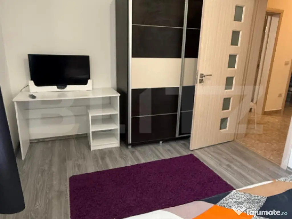 Apartament 2 camere, decomandat, parcare, mobilat si utilat