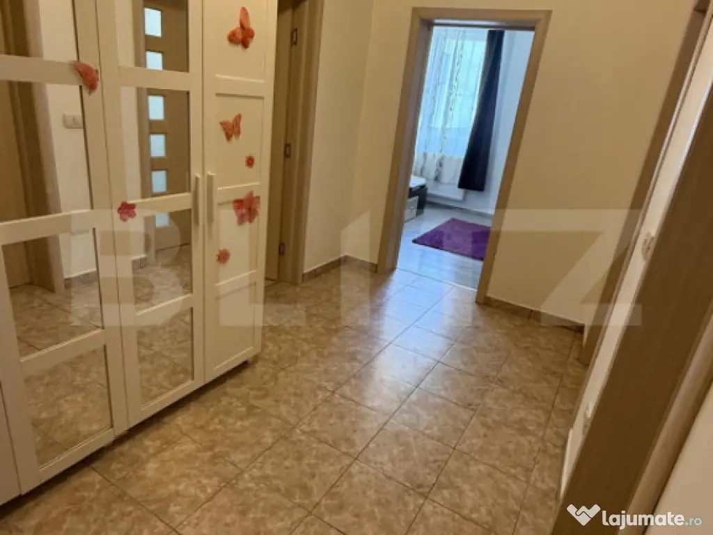 Apartament 2 camere, decomandat, parcare, mobilat si utilat