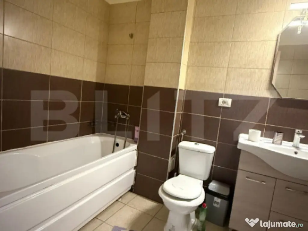 Apartament 2 camere, decomandat, parcare, mobilat si utilat