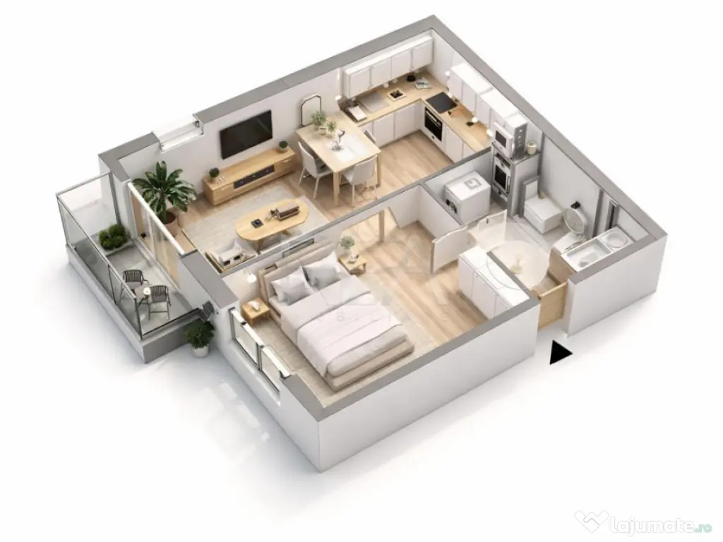 Apartament 2 camere, Ferdinand 