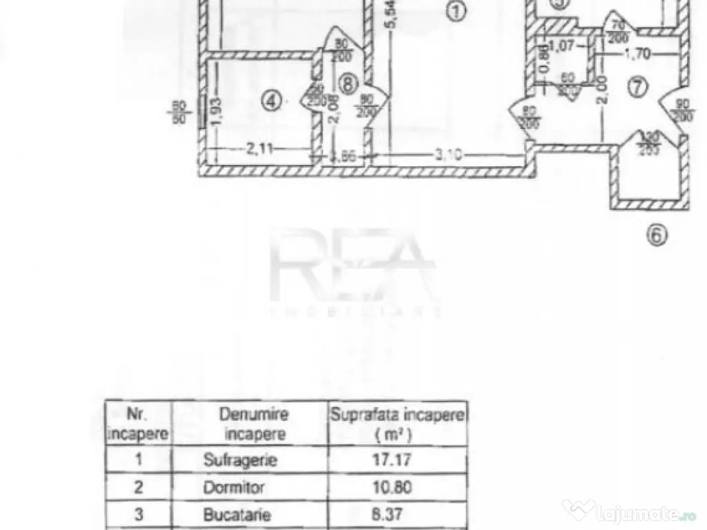 2 camere Vitan, inst. schimb., an 1980, metrou, renovat 