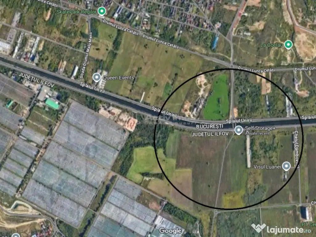 4,6 ha, Intravilan, Splaiul Unirii, PUZ Aprobat, Rezidential 