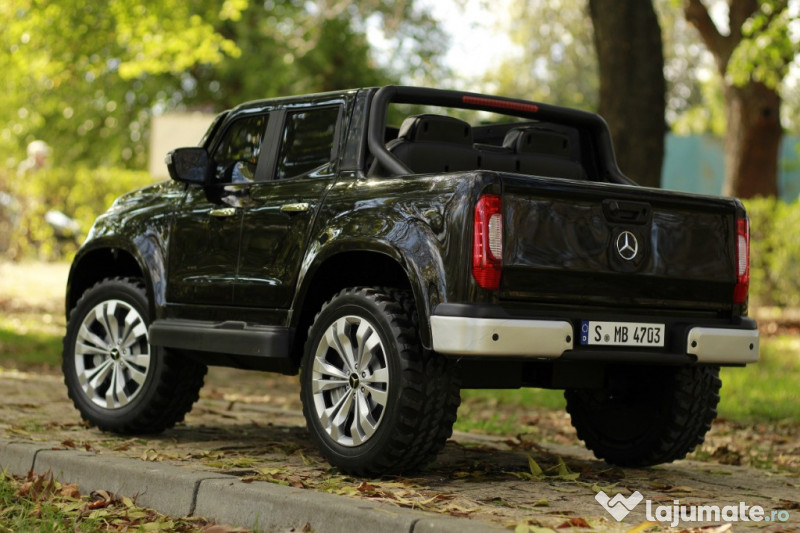 Masinuta electrica pentru 2 copii, Mercedes X-Class 4x45W