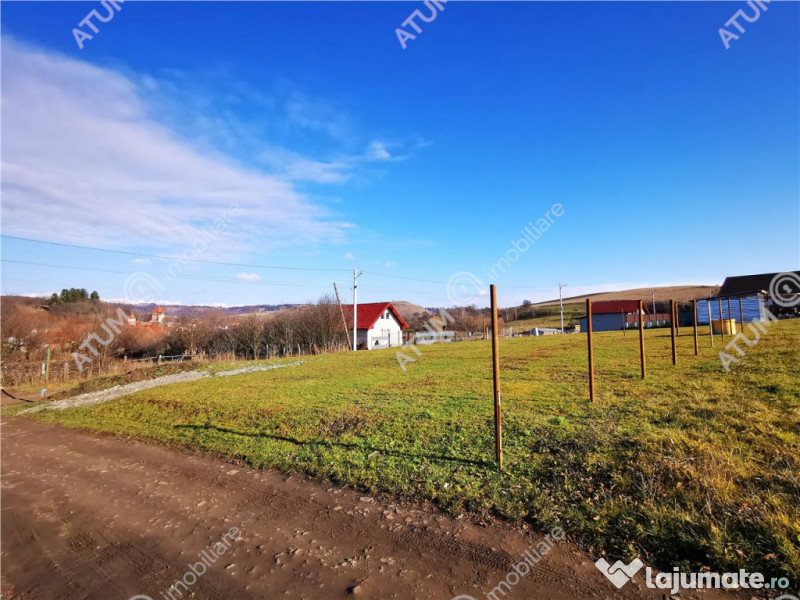 Teren intravilan 500 mp cu utilitati si deschidere la 2 stra 