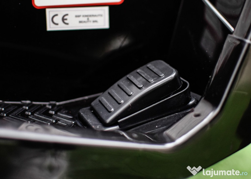 ATV electric Offroad 2x35W 12V cu remorca inclusa Rosu