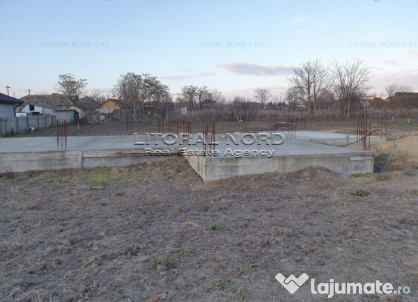 Crucea, teren 1.000mp,cu fundatie,proiect si autorizatie P+M 