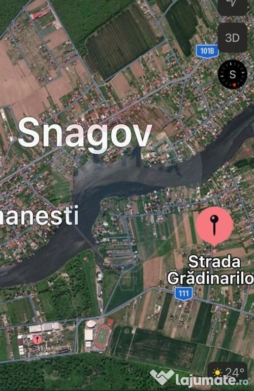 Vanzare teren Snagov - Izvorani, Strada Gradinarilor 