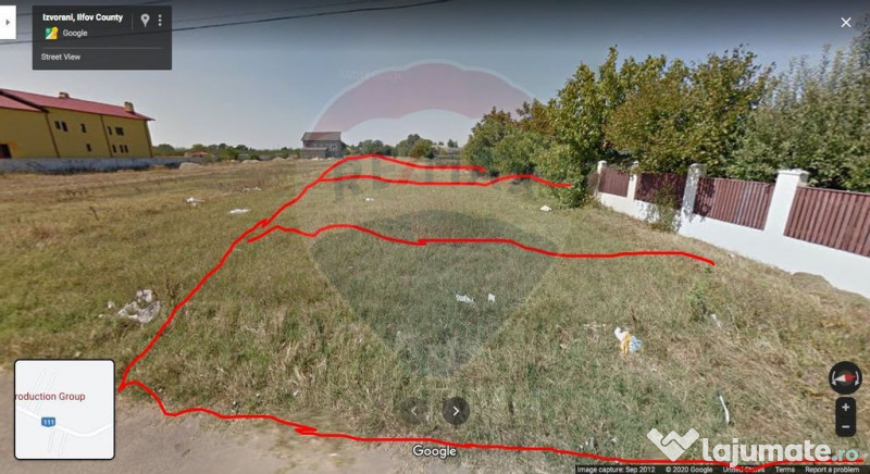 Vanzare teren Snagov - Izvorani, Strada Gradinarilor 