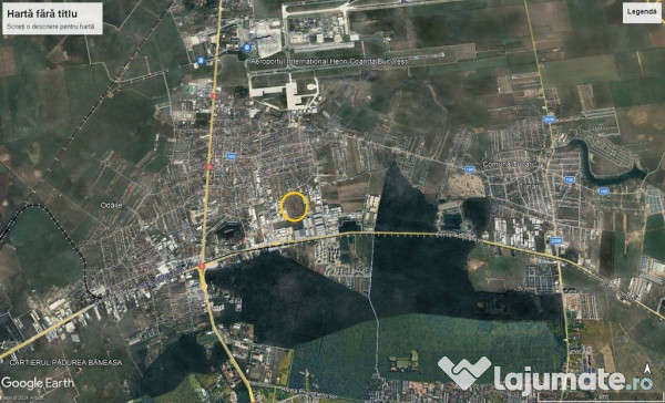 Teren Otopeni soseaua de centura OMV Petrom 