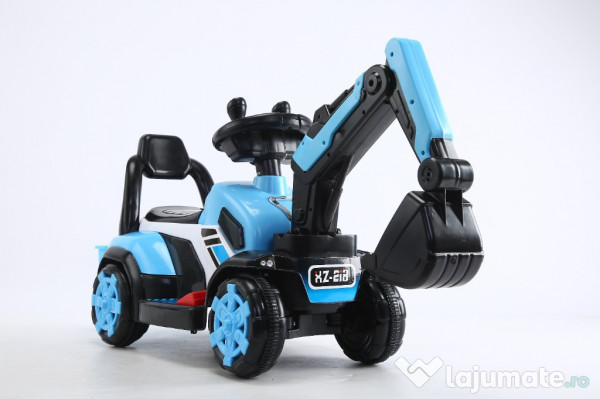 Miniexcavator electric Kinderauto BJXZ219 cu incarcator electric