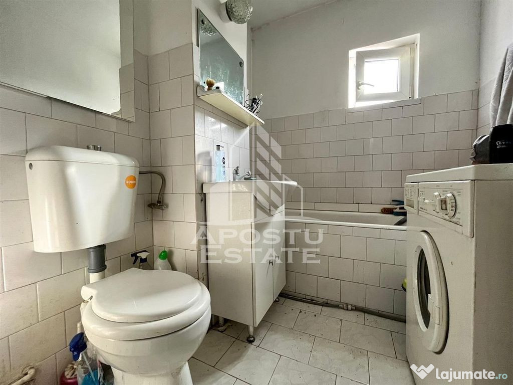 Apartament cu 4 camere, centrala proprie, zona Aradului 