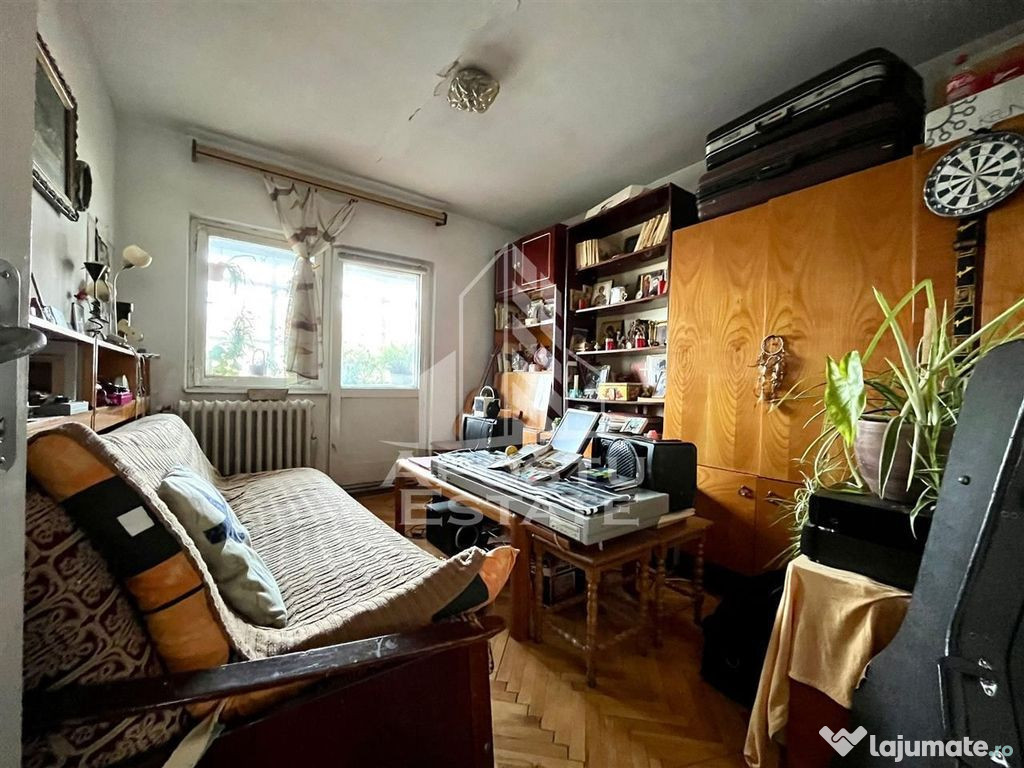 Apartament cu 4 camere, centrala proprie, zona Aradului 