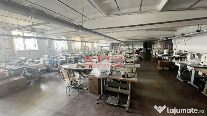 VANZARE/INCHIRIERE HALA INDUSTRIALA, S= 560mp, pod teren 278 