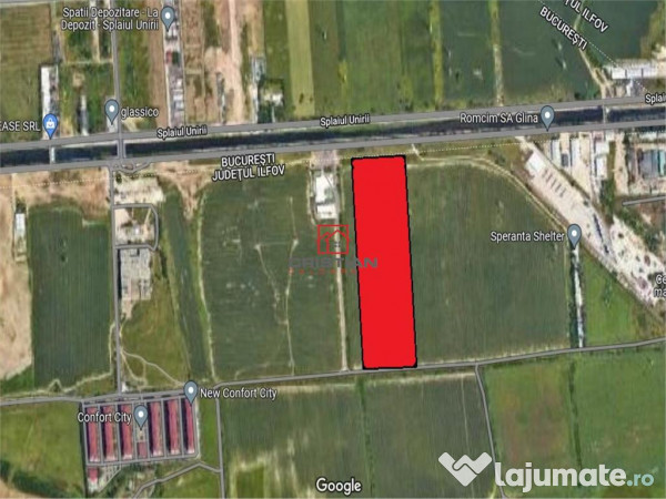 Teren Popesti Leordeni - Splaiul Unirii, ILFOV 