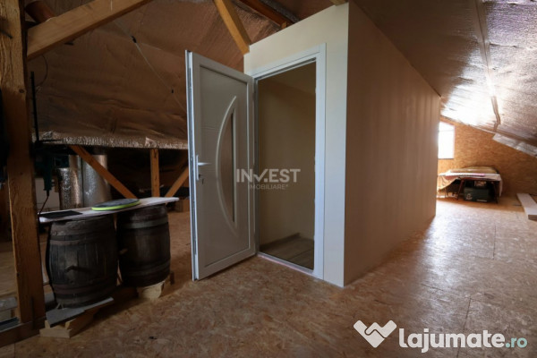 Casa de vanzare, parter 4 camere, garaj, 1424mp teren - Buci