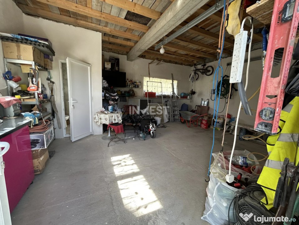 Casa de vanzare, parter 4 camere, garaj, 1424mp teren - Buci