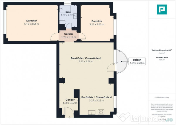 Apartament panoramic cu 3 camere- Intim, Arad