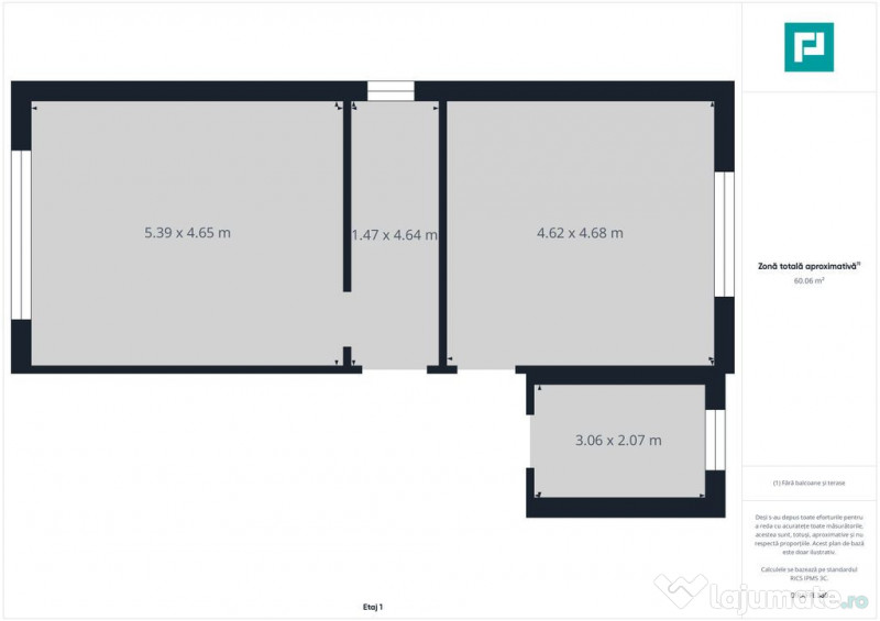 Casă la roșu în localitatea Almaș, Arad. 
