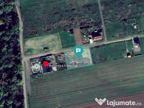 Teren intravilan – Giroc, 1212 mp, 