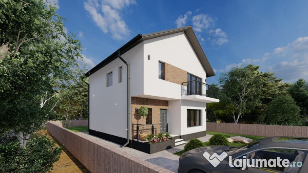 Vila individuala 4 CAMERE/3 BAI/TEREN-425 MP/Com.Berceni/COMISION 0 % 