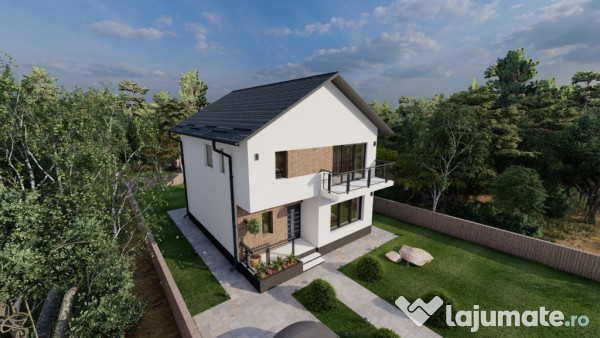 Vila individuala 4 CAMERE/3 BAI/TEREN-425 MP/Com.Berceni/COMISION 0 % 