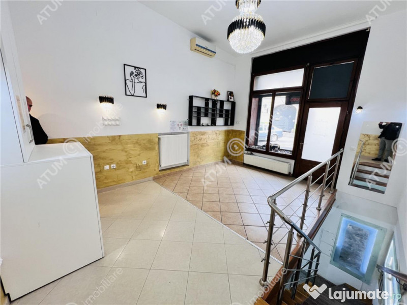Spatiu comercial de 107 mp utili zona ultracentrala din Sibi 