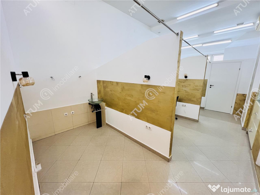 Spatiu comercial de 107 mp utili zona ultracentrala din Sibi 