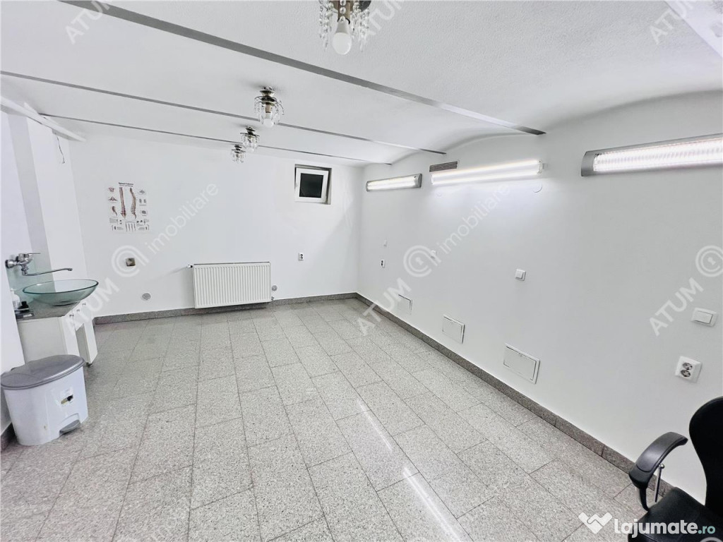 Spatiu comercial de 107 mp utili zona ultracentrala din Sibi 