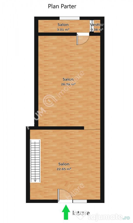 Spatiu comercial de 107 mp utili zona ultracentrala din Sibi 