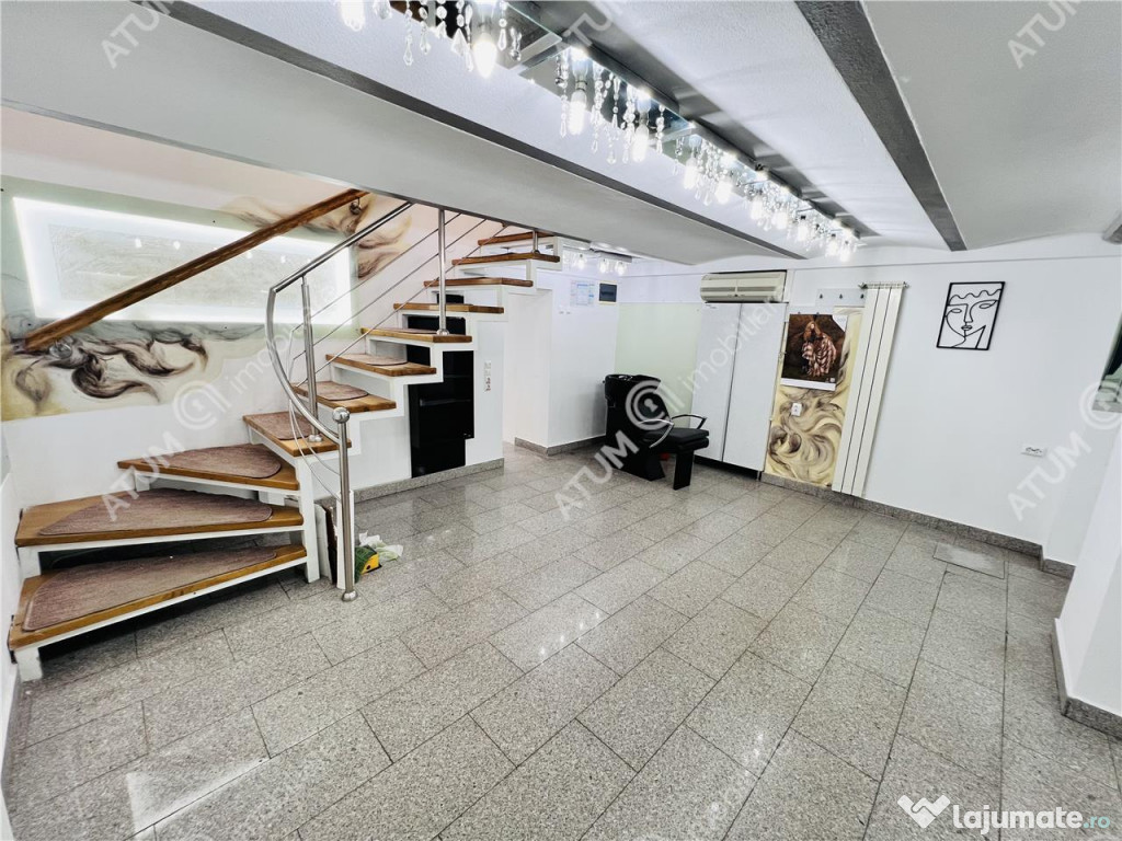 Spatiu comercial de 107 mp utili zona ultracentrala din Sibi 