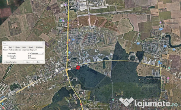 Teren investitie, 9690 mp, Aleea Teisani,sector 1 