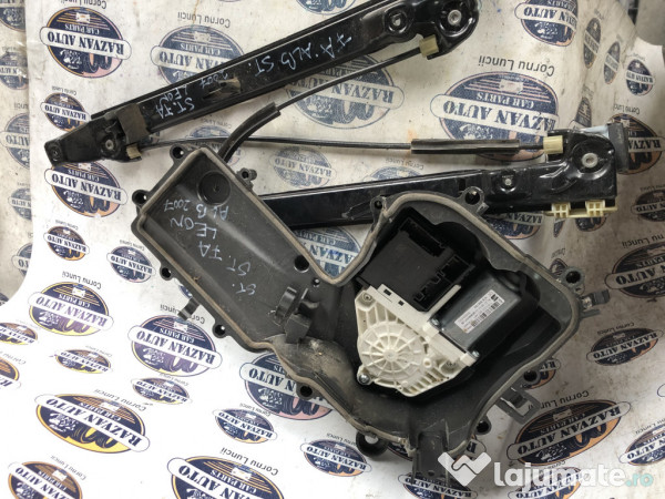 Macara geam stanga fata Seat Leon 2007