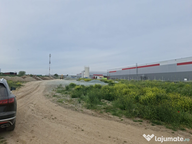 Teren de vanzare in Lazu zona Logistic Park 