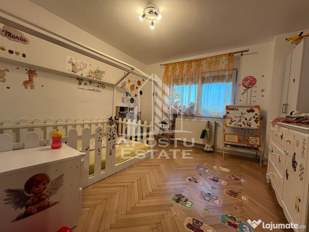 Apartament 4 camere, 2 bai, 2 balcoane,centrala proprie, ... 