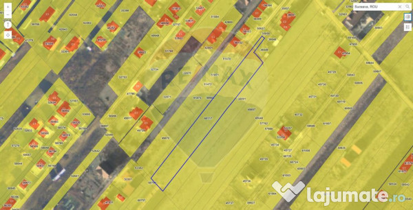 Teren 3,695mp Suceava / Strada Traian Popovici 