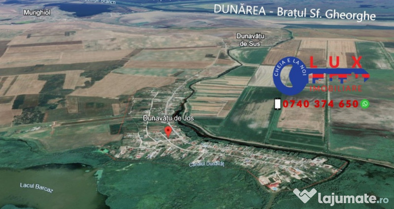 ID 7848 Teren în Dunăvățu de Jos DE VÂNZARE 