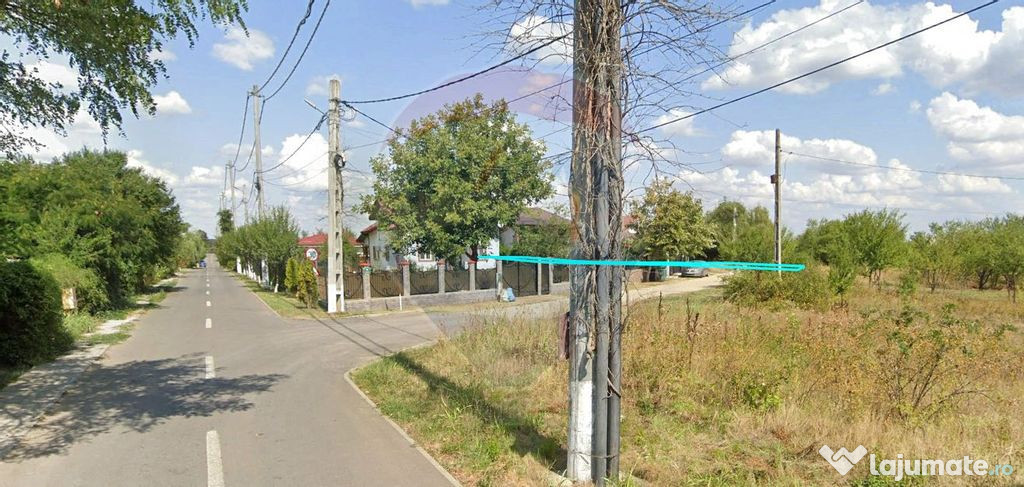 Teren intravilan, 3916 mp, dubla deschidere, Vladisceasca 