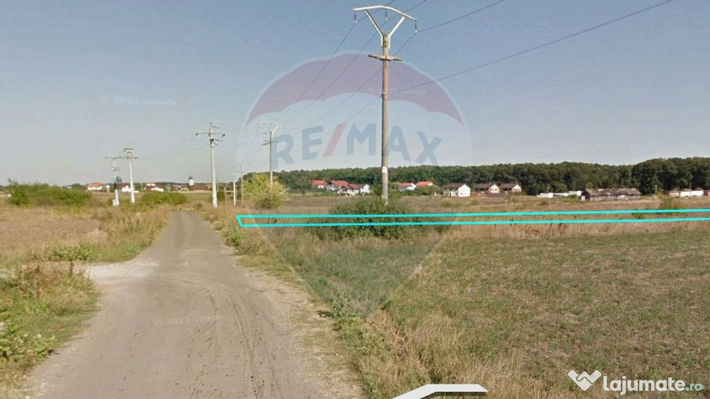 Teren intravilan, 3916 mp, dubla deschidere, Vladisceasca 