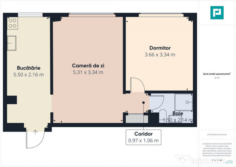 Apartament de închiriat ultracentral Libelula Arad 