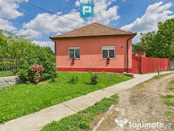 Casă cu 3 camere și teren generos lângă frontieră