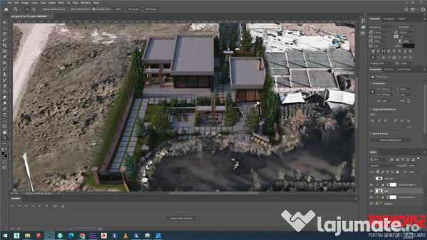 Serbanesti - teren 1.000mp - cu lac amenajat