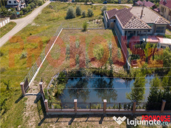 Serbanesti - teren 1.000mp - cu lac amenajat