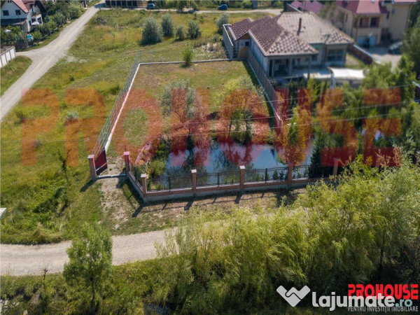 Serbanesti - teren 1.000mp - cu lac amenajat