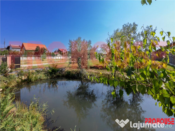 Serbanesti - teren 1.000mp - cu lac amenajat