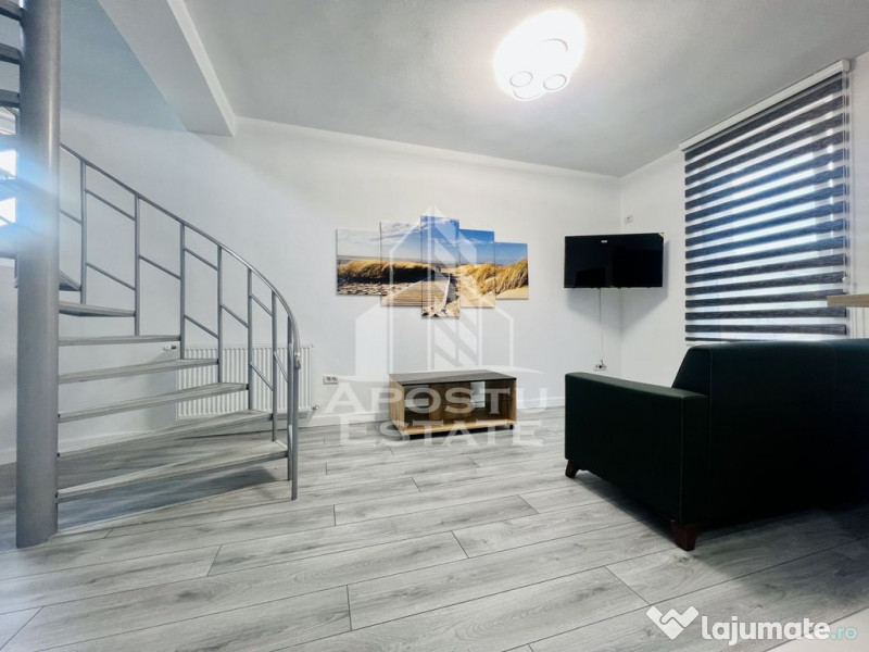 Apartament cu doua camere si scara interioara ,in zona Do... 