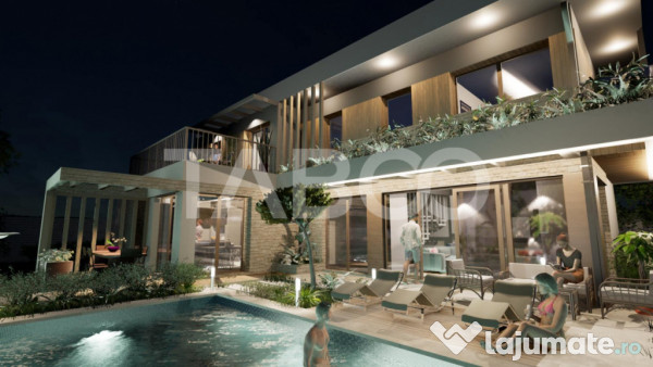 Vila de lux cu piscina 5 camere de vanzare zona Aeroportului