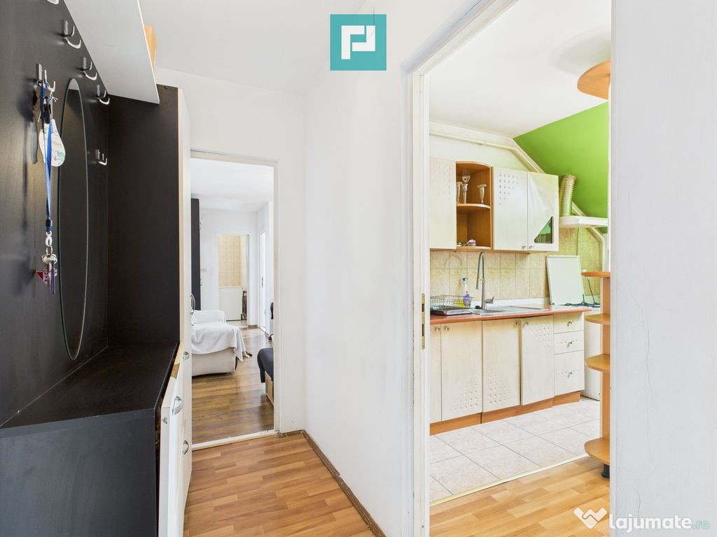 Apartament panoramic cu 2 camere, zona Confecții