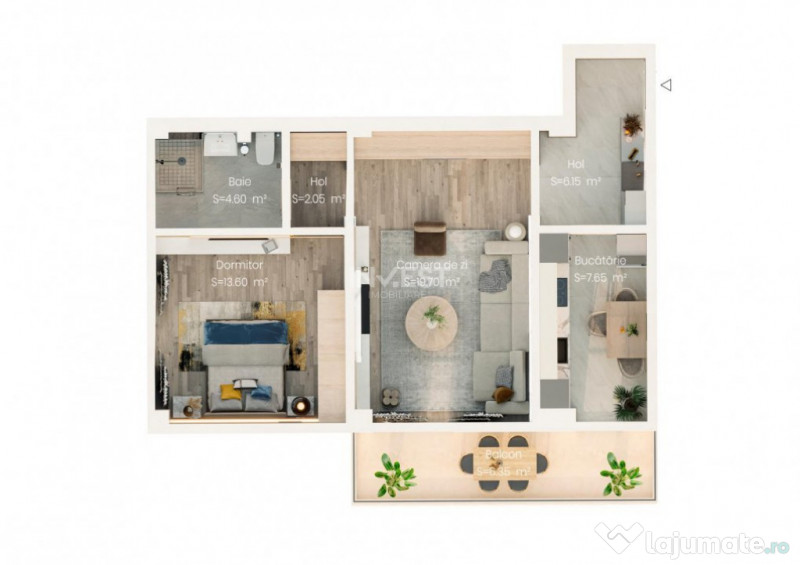 COMISION 0%! 2 CAMERE DECOMANDAT 60MP MALL MOLDOVA