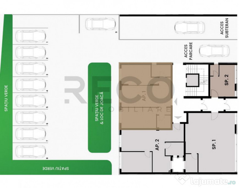 RECO Apartament 3 camere Ultracentral in Oradea 